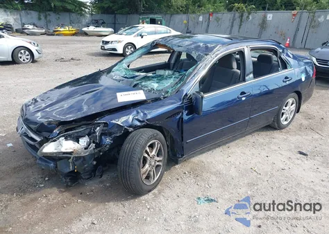 2006 Honda Accord 2.4 Ex из США, поврежденный, VIN 1HGCM56786A165561